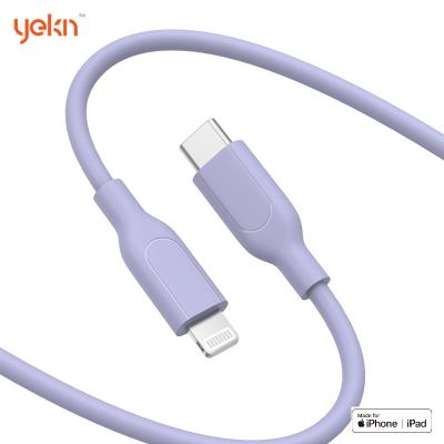 China Charge and date transfer USBC Type C to Lightning Cable 3ft 6ft Data Cable for iPhone MFi Certified Lightning Cable for sale