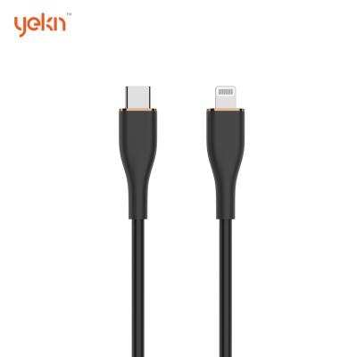 China IOS Yellowknife Real Silicone wholesale lightning to usb cable quick charge Usb Cable For Iphone for sale