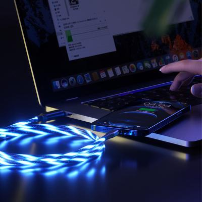 China Automatically power-off Yellowknife MFI certified USB-C to Lightning Cable with streaming light support automatically power-off for sale