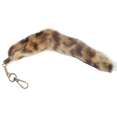 China Bag Fur Dangling Tail Key Chain for sale