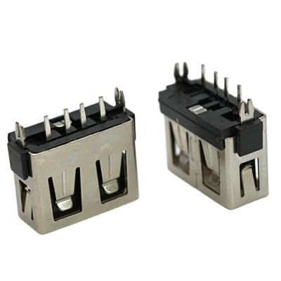 China audio & Micro USB SMT 4pin Micro Jack Connector SMD Mini Video 4 Pin USB Jack for sale