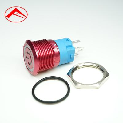 China Residential / General Purpose 19mm 22mm Capacity Touch Push Switch NO Type / Extend 30S (22mm, 24V, Rohs, CE) for sale