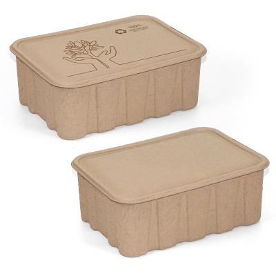 China Naham Sustainable Bulk Large Capacity Pulp Storage Boxes Container With Lid for sale