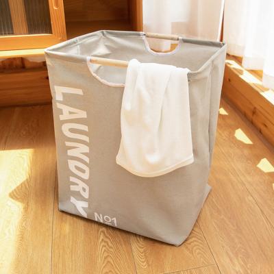 China European Naham Portable Collapsible Fabric Clothes Storage Basket Bathroom Laundry Hamper Dirty Dirty Laundry Hamper for sale