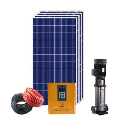 China Solar Pump System Irrigation Water Pump Solar System Solar Outdoor Irrigation for sale