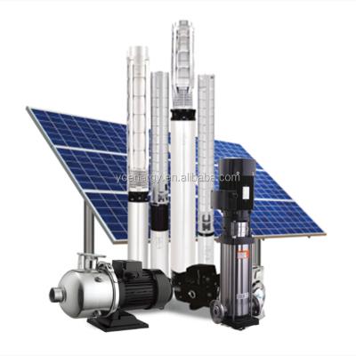 China High efficiency 4 inch solar power pump mersible water pump for remote area for sale