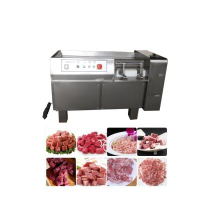 China Commercial dicer machine Multifunctione meat die cutting machine frozen chicken beef pork cube cutter for sale for sale