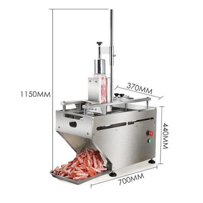 China High efficiency meat roulade cutting machine meat roulade slicer machine frozen meat slicing machine for sale