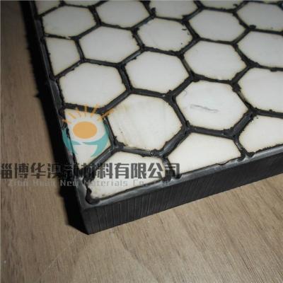 China 92% 95% Aluminium Keramisch Rubber Composite Liner Board Hoge hardheid Te koop