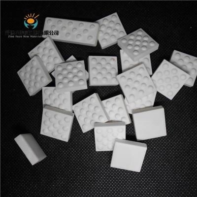 Cina Impact Resistance White Alumina Ceramic Tiles Excellent Corrosion Resistance 9 Mohs Hardness in vendita