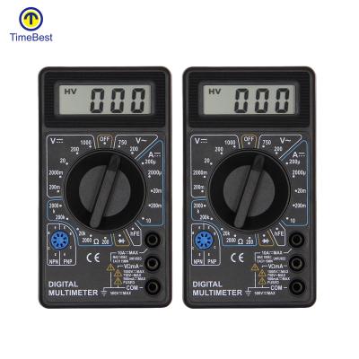 China Best Quality PC Multifunction Digital AC DC Current Tester Multimeter Flame Retardant Voltmeter Resistor for sale