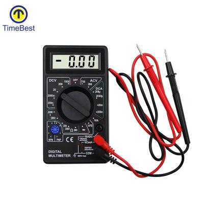 China Flame Retardant PC Pocket Digital Multimeter with Battery Test Multitester Electronic Tool for sale