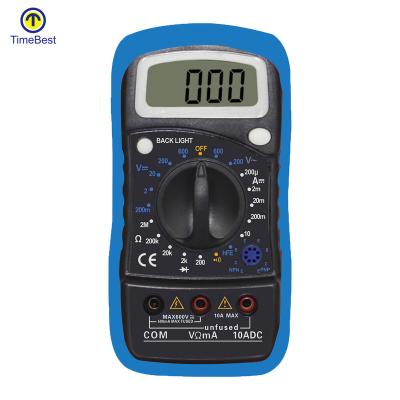 China Fireproof PC With Data Hold Function With Backlight Small Multimeter Multifunction Tester for sale