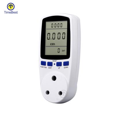 China Power South Africa Electricity Energy Meter Energy Usage Cost Consumption Testing Monitor for sale