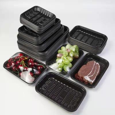 China Widely Used PP Special Design Slim Commercial Food Storage Container Tray for sale