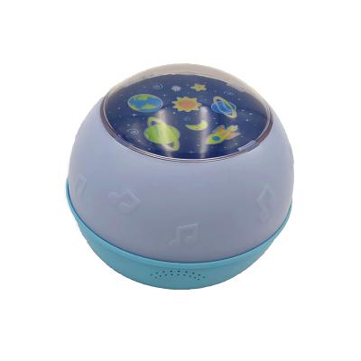 China Novelty Rotating Luminous Baby Toys LED Romantic Starry Sky Christmas Night Light Rotating Small Projection Lamp for sale