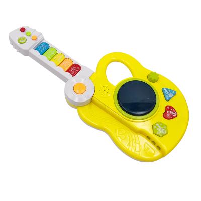 China Educational Toy Cool style three in one preaming toy children guitar toy music supergroup musical instrument best for sale