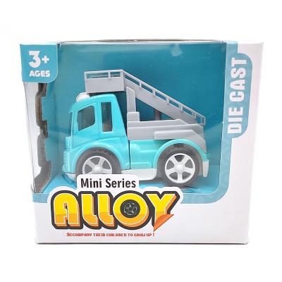 China Pull Out Function High Quality Pull Out Die Diecast Mini Engineering Vehicle Car Model Toy Children Cheap Diecast Car Model Toy On Sale for sale