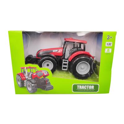 China 1:32 Scale Toy Car Plastic Scale Farm Tractor Vehicle Model Toy Different Series Toy For Children for sale