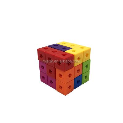 China Eductional Toys Creative Plastic Soma Puzzle Cube Block Magnetic Toy For Children DIY Magnet Educational Toys for sale