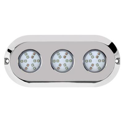 China WEIKEN 316L Stainless Steel 180W Led Underwater Marine Boat Navigation Pool Light Lamps for sale