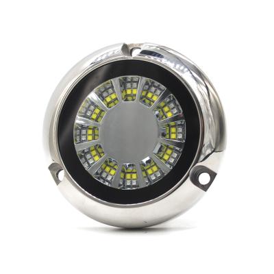 China Boat Marine Yacht Pool Fountain New Product WEIKEN 12Volt Waterproof IP68 Led Boat Underwater Light for sale