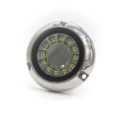 China Boat Marine Yacht Pool Fountain Best WEIKEN Well Chosen Marine Underwater Led Light 316ss for Boat Yacht for sale