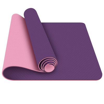 China Durable Workout Mat Non Slip Fitness Exercise yoga Mats Eco Friendly 1/4 inch for sale