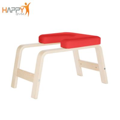 China Yoga Exercise / Family / Gym / Build Up Body / Relieve Fatigue 2019 Best Popular Wooden Yoga Headstand Bench for sale