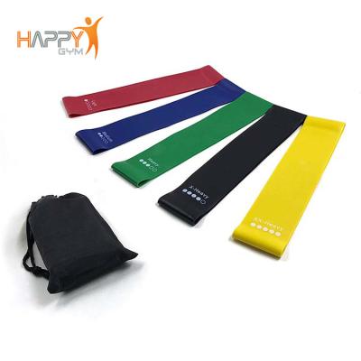 China Fitness Wholesale High Stretch Physiotherapy Private Label Elastic Exercise Bands for sale