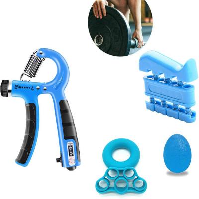 China Grip Strength Trainer Adjustable Resistance Band Hand Grip Strengthener For Arm Fingers Wrist Muscle for sale