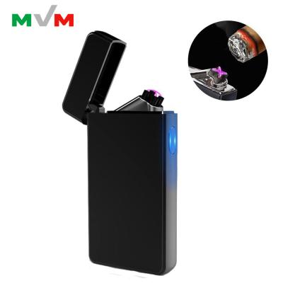 China Custom Pulse MLT72 USB Dual Arc Flameless Cigarette Electric Windproof Rechargeable Lighter Pulse Lighter For Smoking for sale