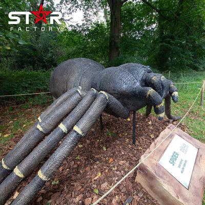 China Animatronic Animatronic Animated Outdoor Exhibition Amusement Park Equipment Spider Christmas Moving Model for sale