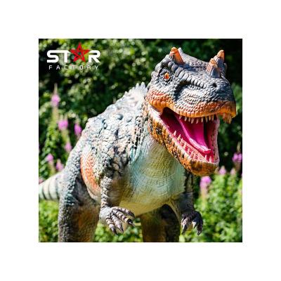 China Infrared Sensor/Remote Control/Automatic/Token Coin Operated Life-Size Mechanical Model/Dinosaur Ceratosaurus Equipment Amusement Park Button for sale