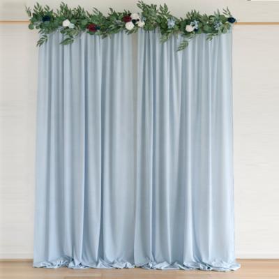 China 2021 Hot Modern / Luxury And Popular Event Party Glitter Backdrop Curtain Wedding Drapery for sale