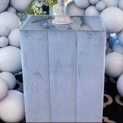 China 2022 Hot Sale Wedding Velvet Table Pedestal Pedestal For Wedding Decoration for sale