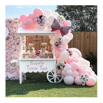 China wedding candy cart for sale, decorative wooden candy cart wedding for sale