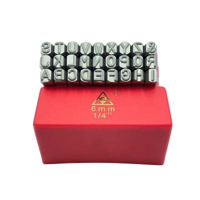 China CRV Factory Wholesale Alphabet Letter Punch Set (6150) Stamp Kit 6 Millimeters (S) for sale