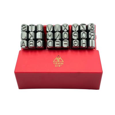 China CRV Classic Design 27pcs 10mm Alphabet Punch Set Letter Punch (6150) for sale