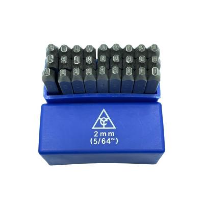 China CRV Direct Selling (6150) Direct 27 Piece Industrial Grade 2mm German Letter Punch for sale