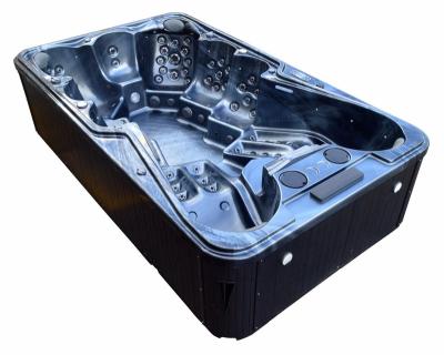 China Outdoor Black Luxury Message And Entertament People Hot Tub Price 10 To 12 In Hot Tub Enclosures for sale