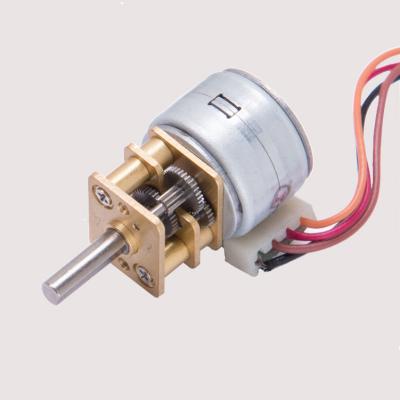 China 5v 12v dc permanent magnet stepper motor totally enclosed micro gear reducer 12byj15 for china air conditioner with cheap price for sale