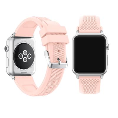 China Rubber Strap Strap For Apple Watch Band Silicone Strap For Apple Watch Series 4 for sale