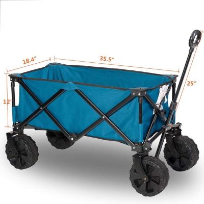 China Easy Folding Folding Cart Camping Outdoor Utility Cart for sale