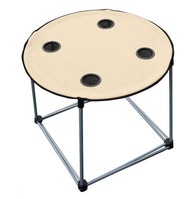 China Portable ROUND Folding Table Easy Carry Camping Outdoor Light Weight for Camping, Beach, BBQ, Mountaineering Picnic for sale