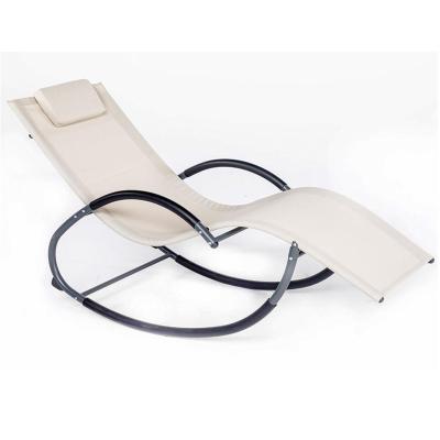 China KD Weightless Adjustable Outdoor Swing Recliner Patio Garden Sofa (Other) Rocking Chair for sale