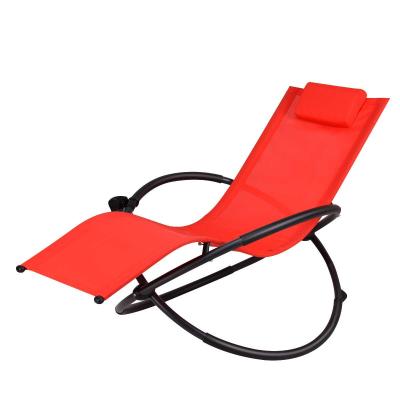 China Contemporary Outdoor Swing Rocking Garden Patio Recliner Weightless KD Sofa Chair for sale