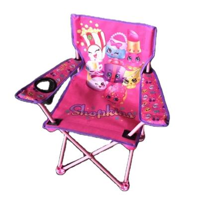 China Foldable High Quality Hot Selling Child Camping Chair, Arm Cup Holder Folding Cartoon Design Camping Chair for sale