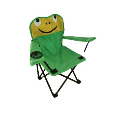 China Foldable High Quality Hot Selling Child Camping Chair, Arm Cup Holder Folding Cartoon Design Camping Chair for sale