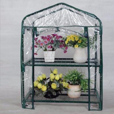 China Multi-Layer Greenhouse Assembled Garden Greenhouse Easily Assembled Portable Indoor Outdoor Flowers Planting Green House for sale